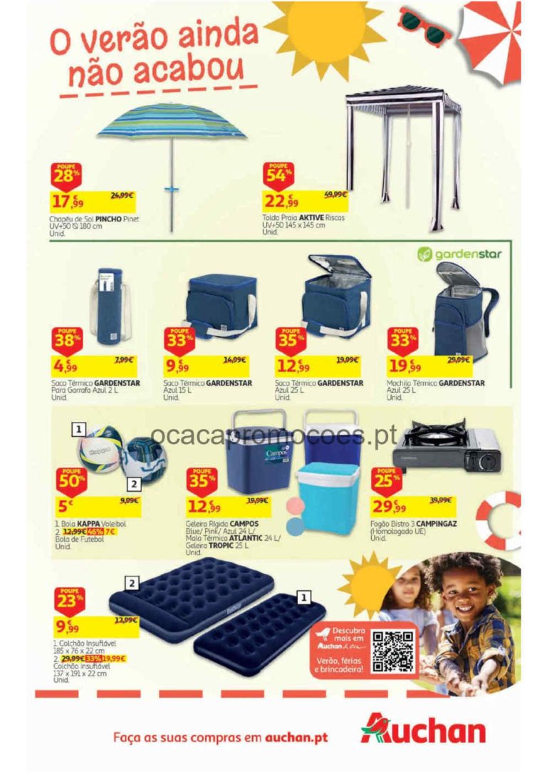 Auchan Destaques Bazar – Antevisão Promoções até 3 setembro