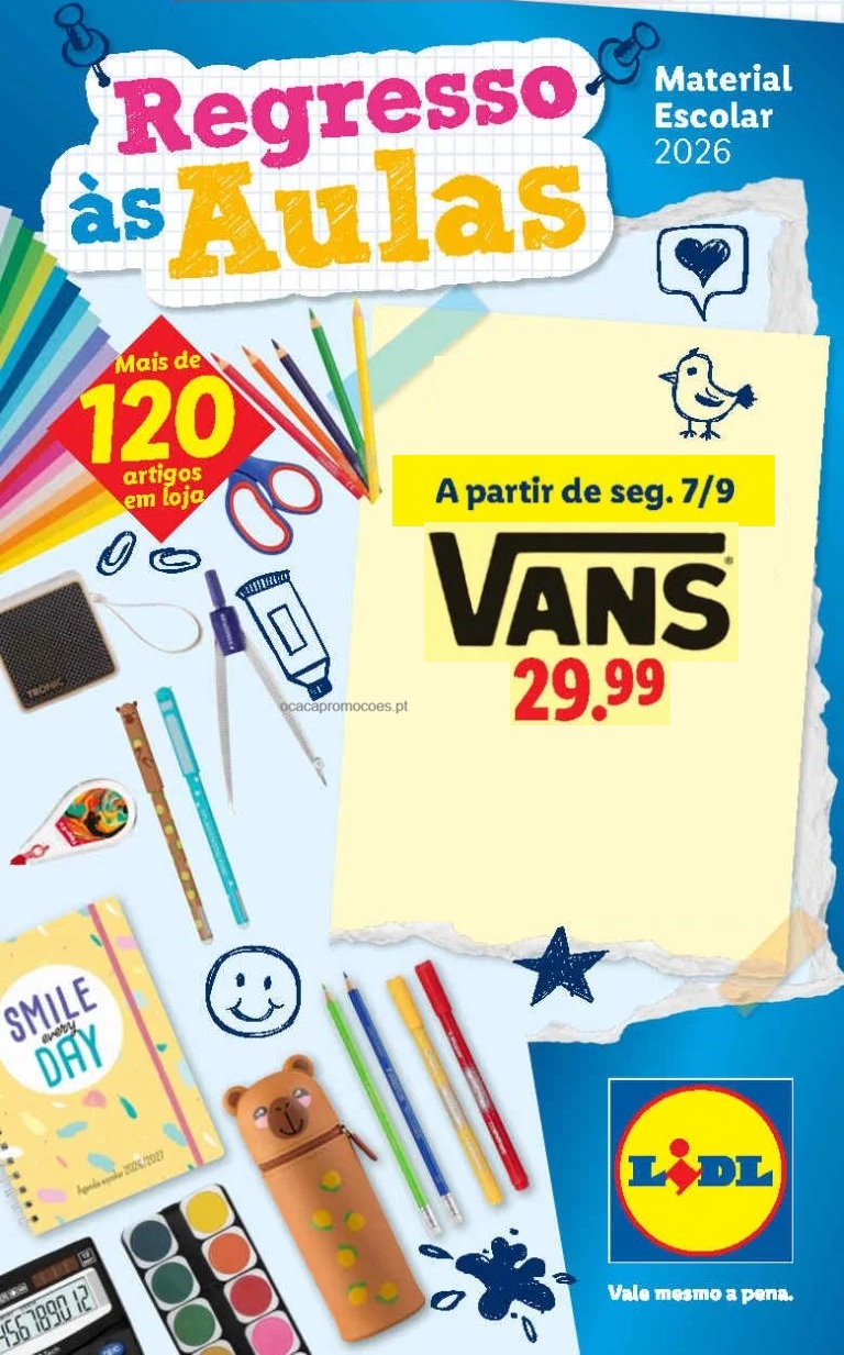 Folheto Lidl – Antevisão Bazar Promoções a partir 7 setembro