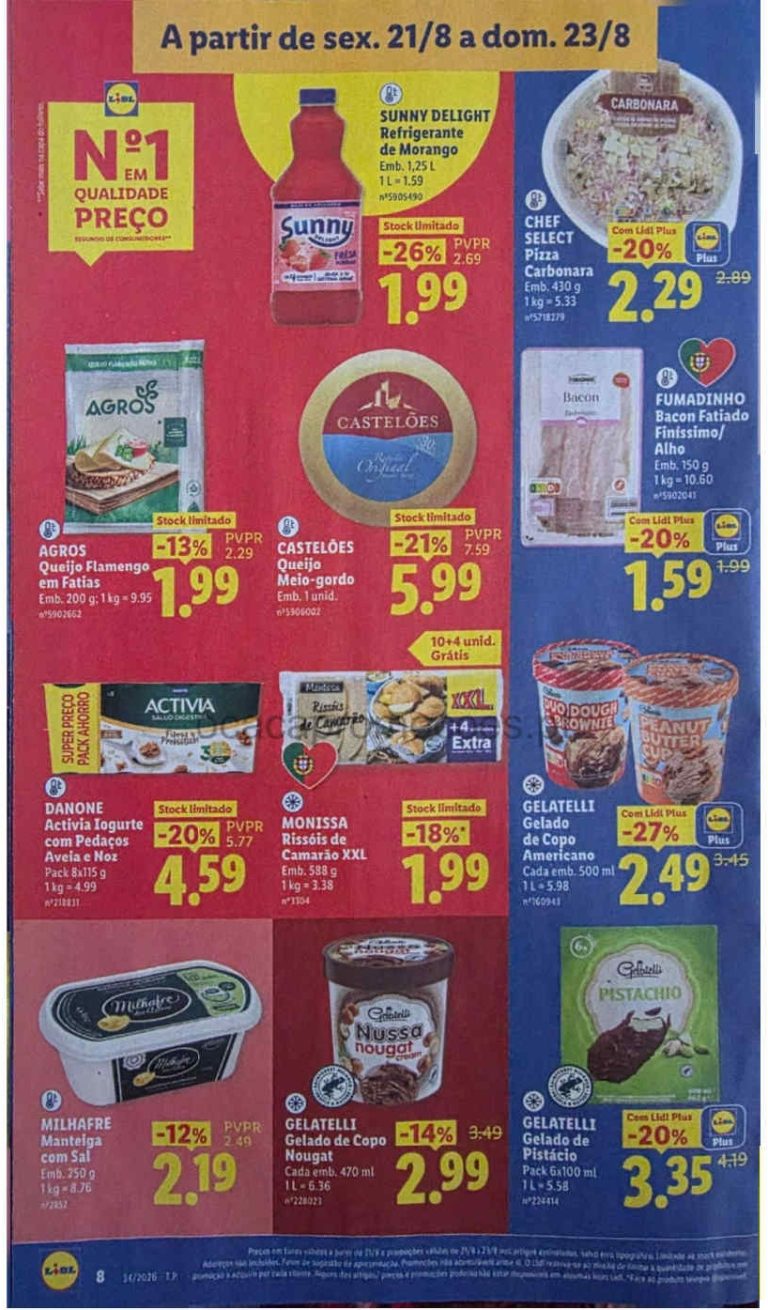 Folheto Lidl – Antevisão Promoções a partir 21 de agosto