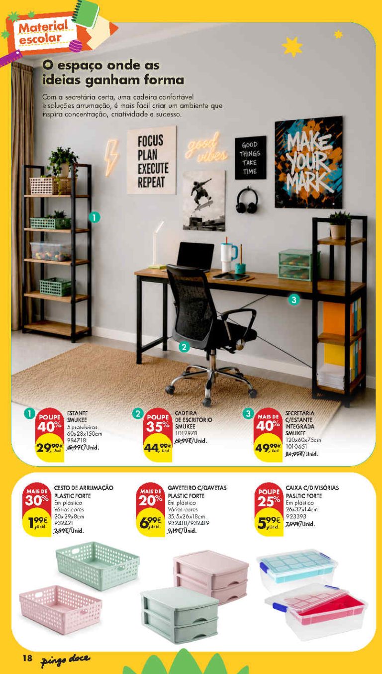 Folheto Pingo Doce Bazar – Antevisão Promoções até 12 setembro