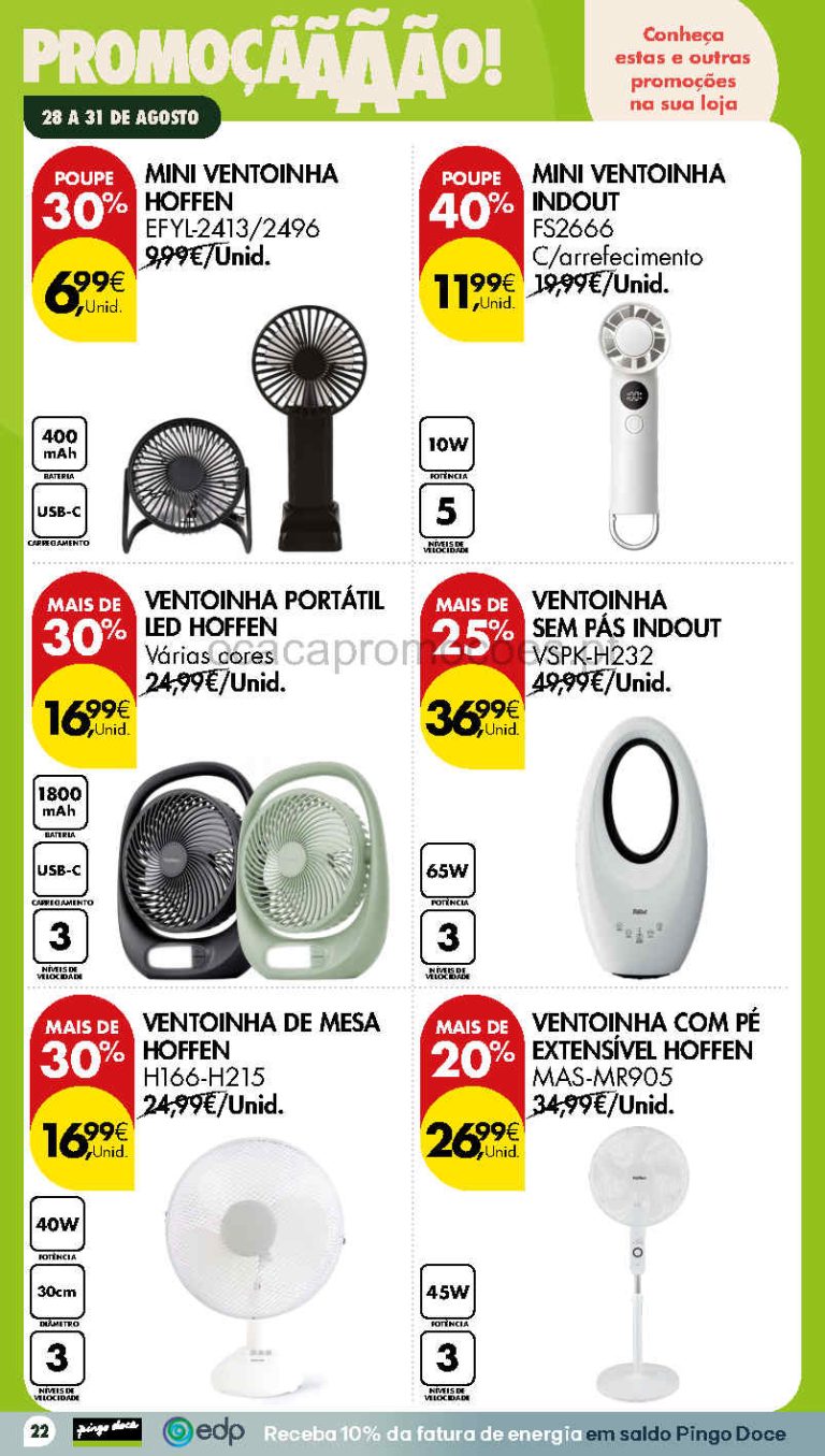 Pingo Doce Fim de Semana Destaques – Antevisão Promoções Bazar até 21 agosto