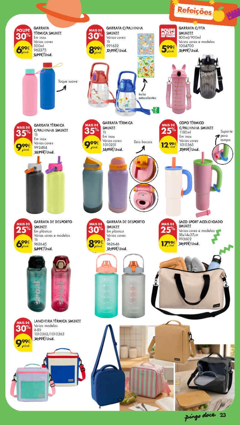 Folheto Pingo Doce Bazar Extra – Antevisão Promoções até 12 setembro