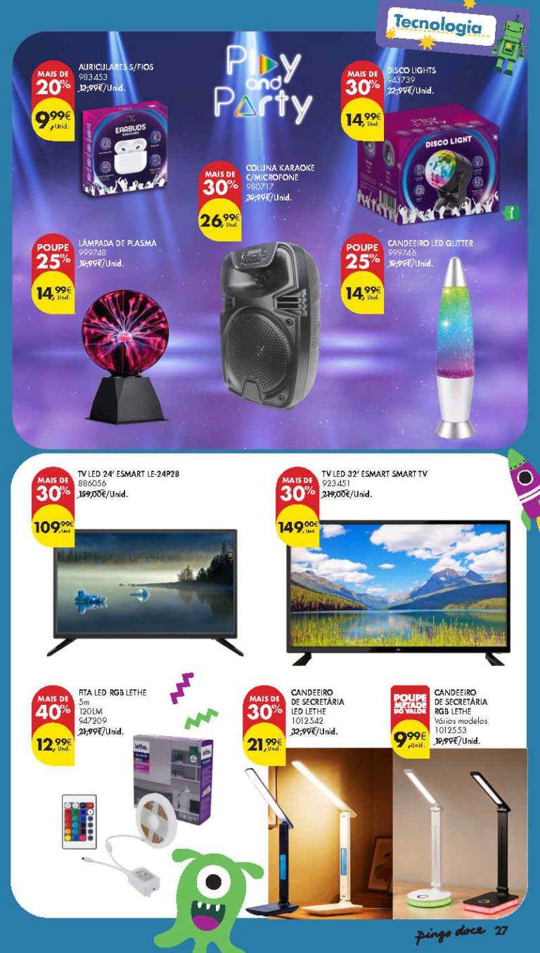 Folheto Pingo Doce Bazar – Antevisão Promoções até 12 de setembro