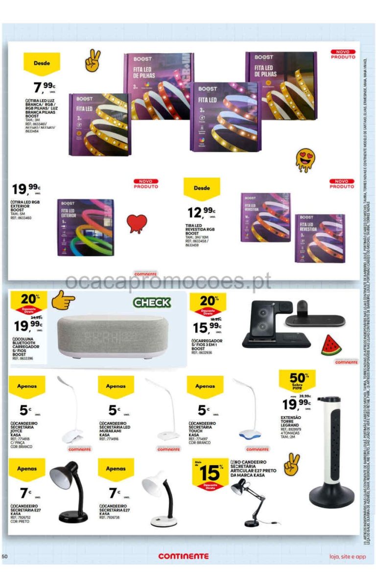 Continente Destaques – Antevisão Promoções Bazar de 25 a 31 agosto