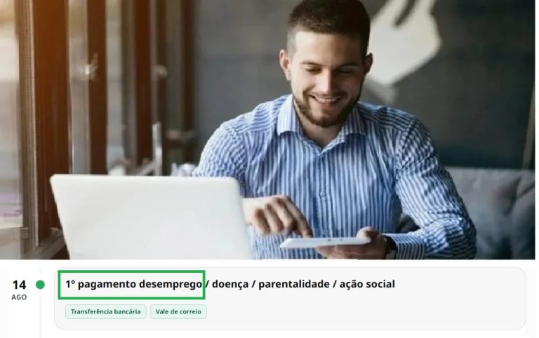 Subsídio Segurança Social Apoio Desemprego – Data 1º pagamento Agosto