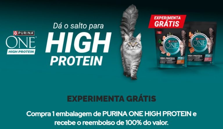 Novo Experimente Grátis – Purina ONE High Protein