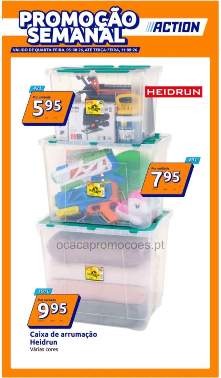 Folheto Action – Antevisão Promoções 5 a 11 de agosto