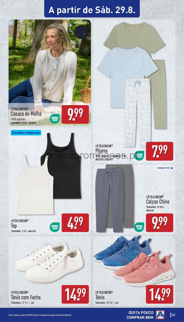 Folheto Aldi Bazar – Antevisão Promoções 29 a 30 de agosto