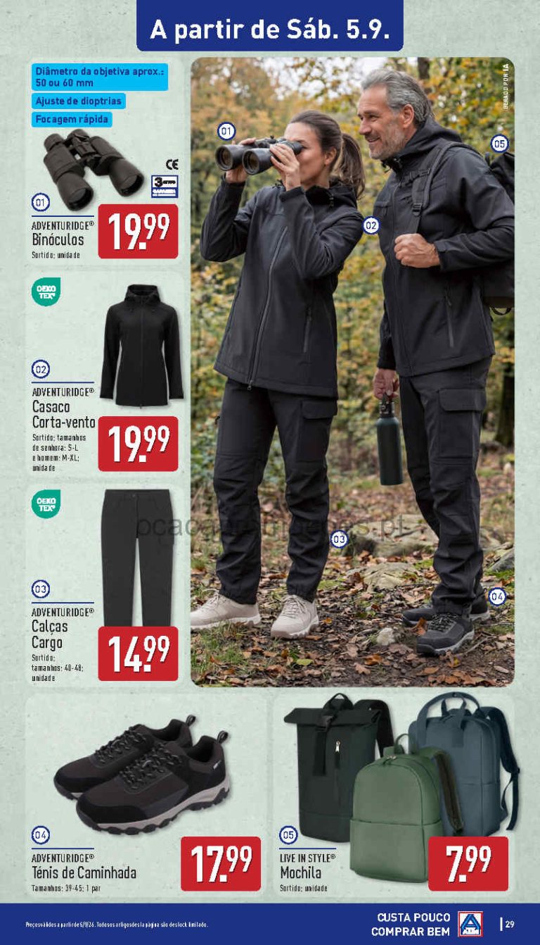 Folheto Aldi Bazar – Antevisão Promoções de 5 a 6 setembro