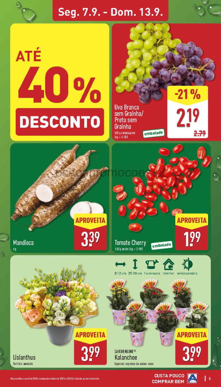 Folheto Aldi Frescos – Antevisão Promoções 7 a 13 de setembro