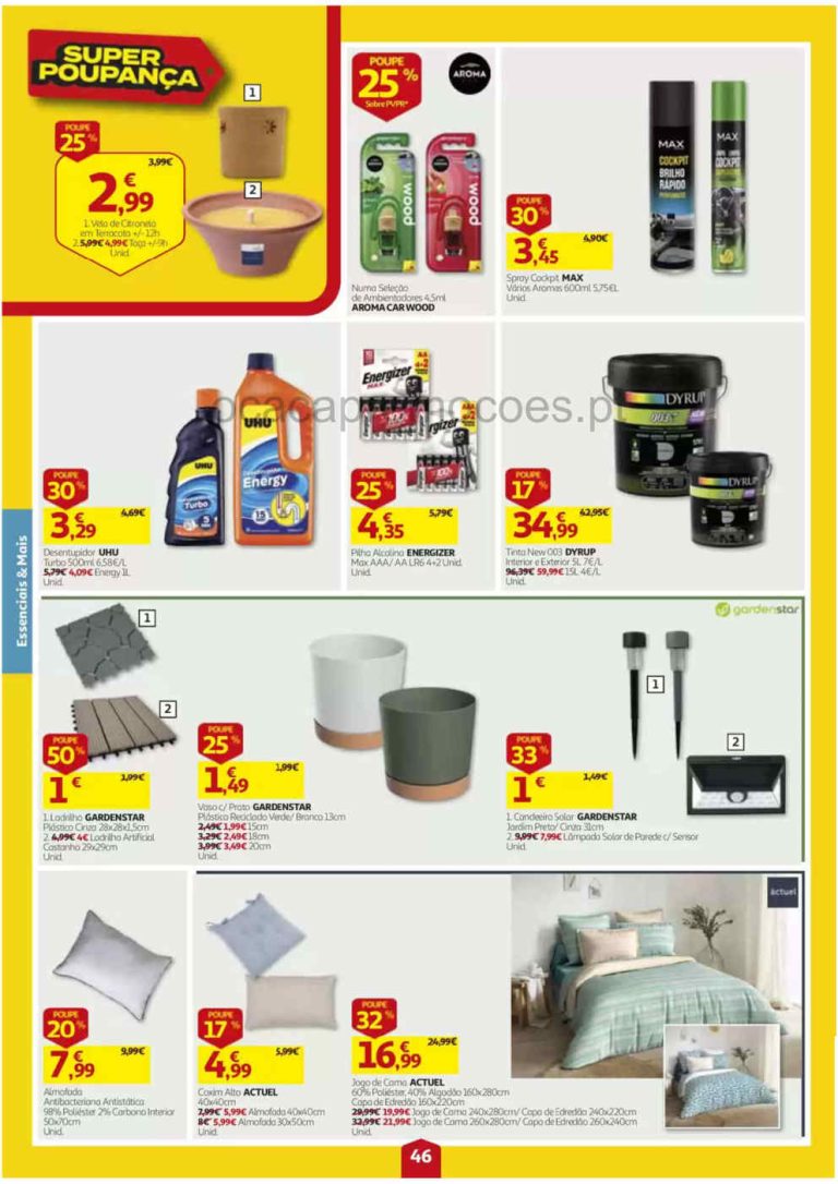 Folheto Auchan Bazar – Antevisão Promoções 27 agosto a 2 setembro