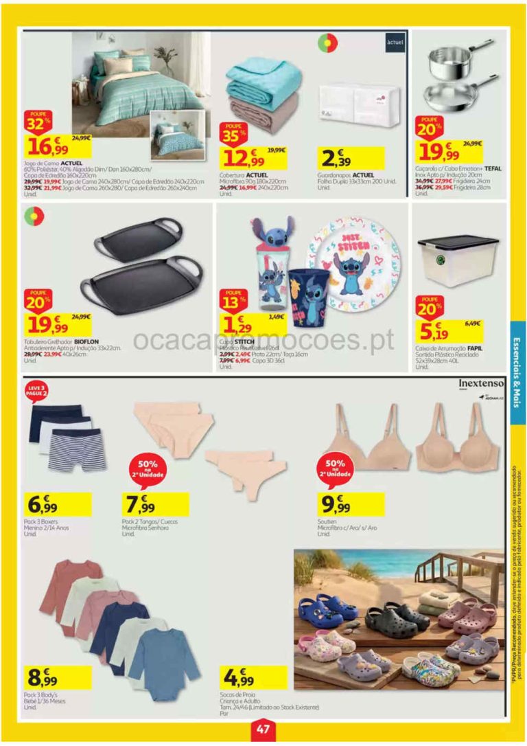 Folheto Auchan Bazar – Antevisão Promoções 20 a 26 de agosto