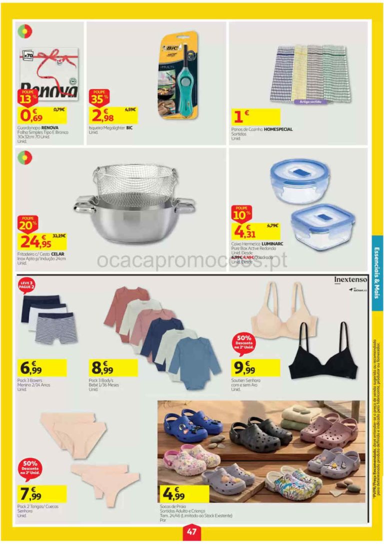 Auchan Destaques Bazar – Antevisão Promoções 13 a 19 de agosto