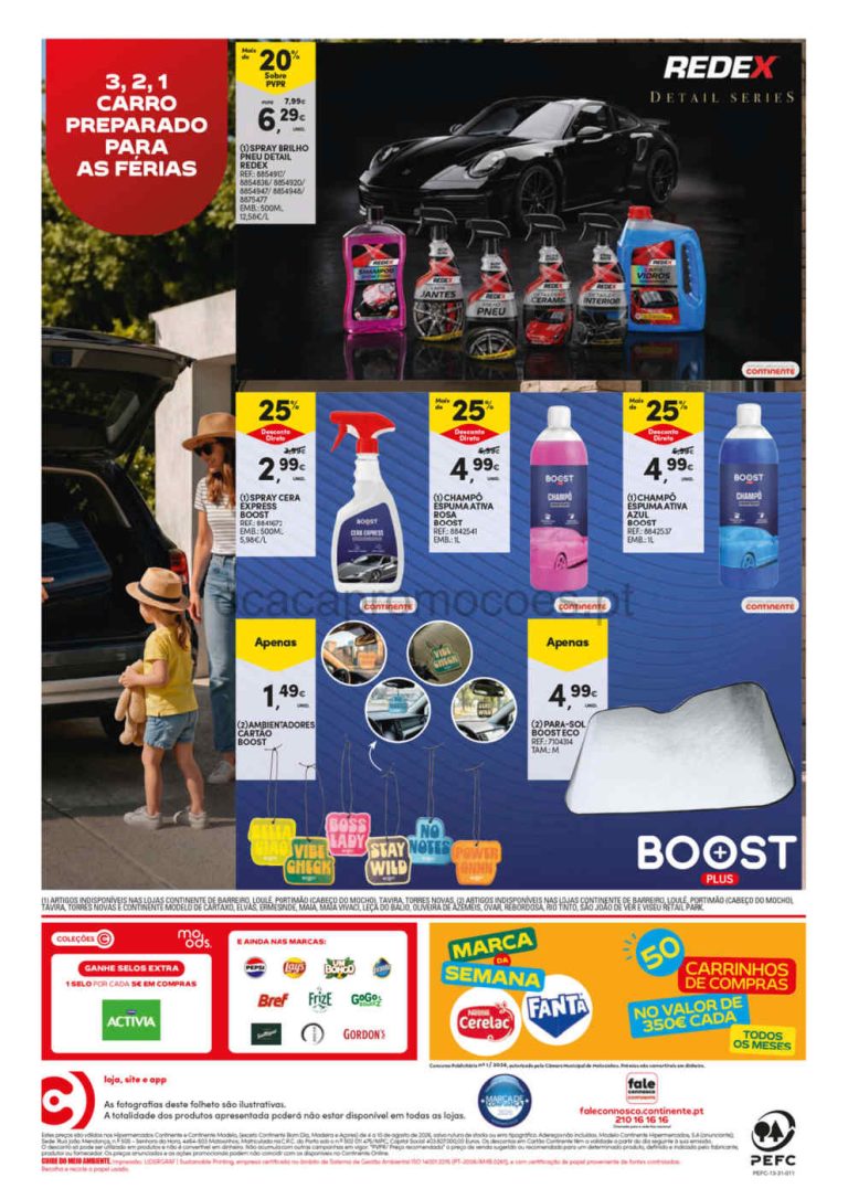Folheto Continente – Antevisão Promoções 4 a 10 de agosto