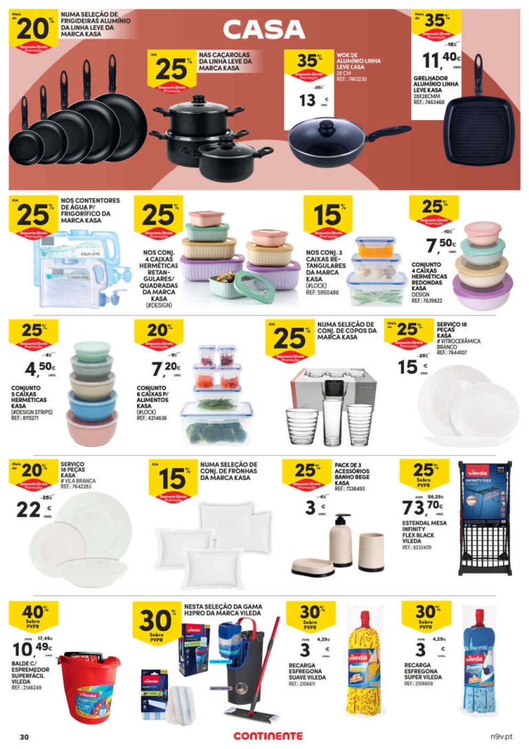 Folheto Continente Bazar Açores – Antevisão Promoções 21 agosto a 2 setembro