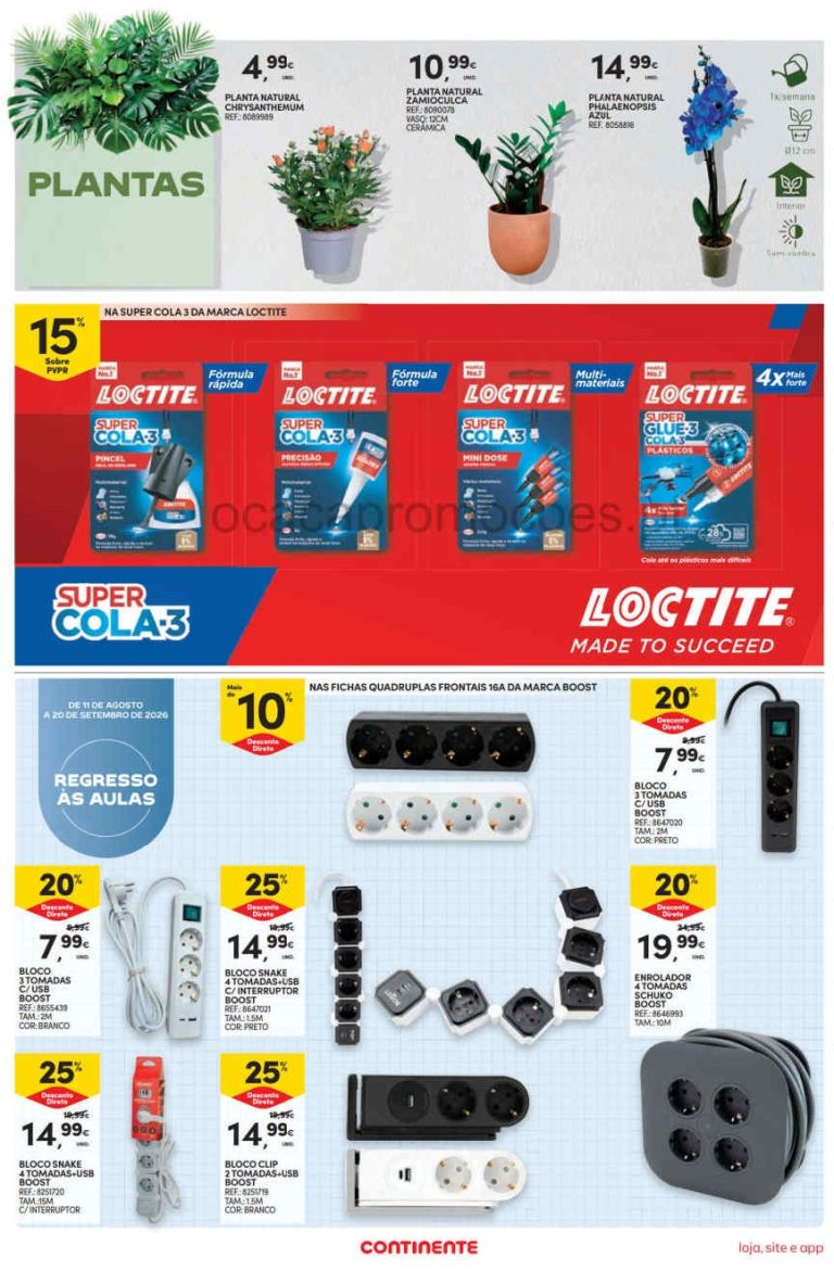 Folheto Continente Bazar – Antevisão Promoções 1 a 7 de setembro