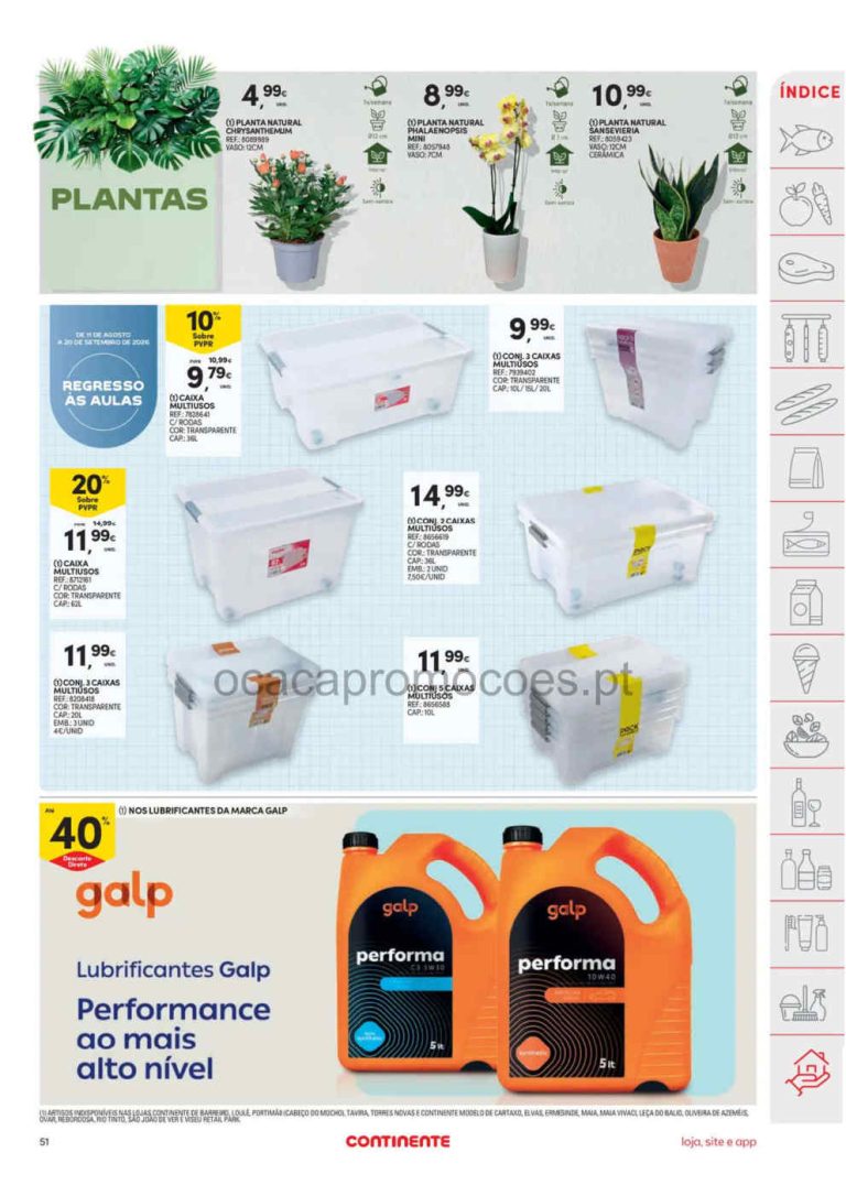 Folheto Continente Bazar – Antevisão Promoções 18 a 24 de agosto