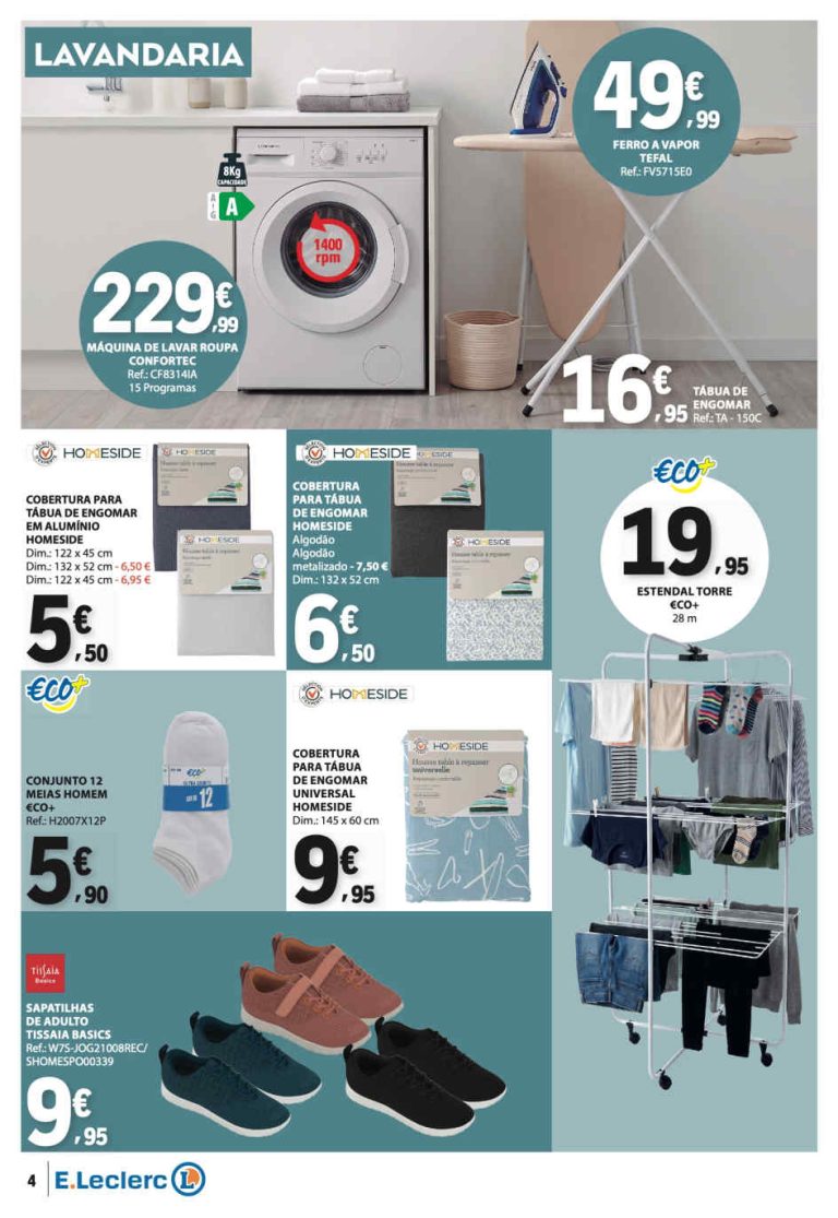 Folheto E Leclerc casa – Antevisão Promoções bazar até 12 de agosto
