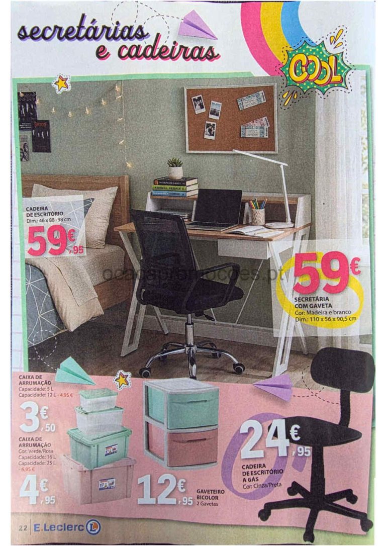 Folheto E Leclerc Bazar – Antevisão Promoções 25 agosto a 13 setembro