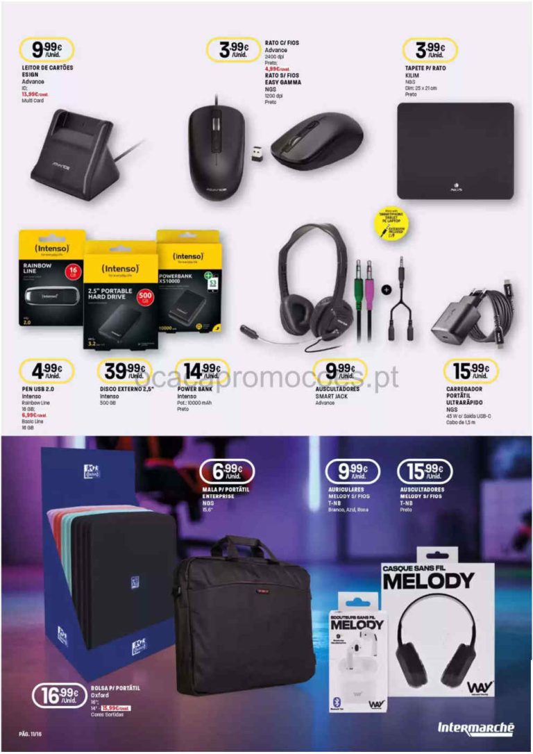 Intermarché Destaques – Antevisão Bazar Promoções 20 agosto a 16 setembro