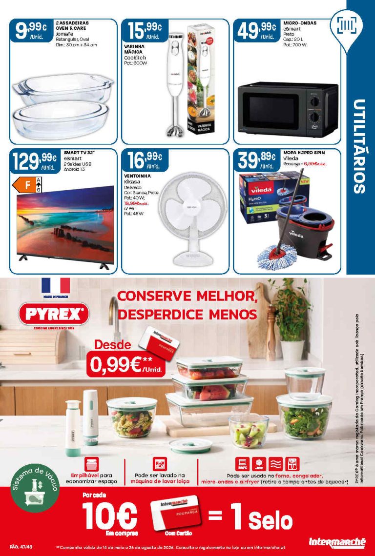 Folheto Intermarché – Antevisão Promoções 6 a 12 de agosto