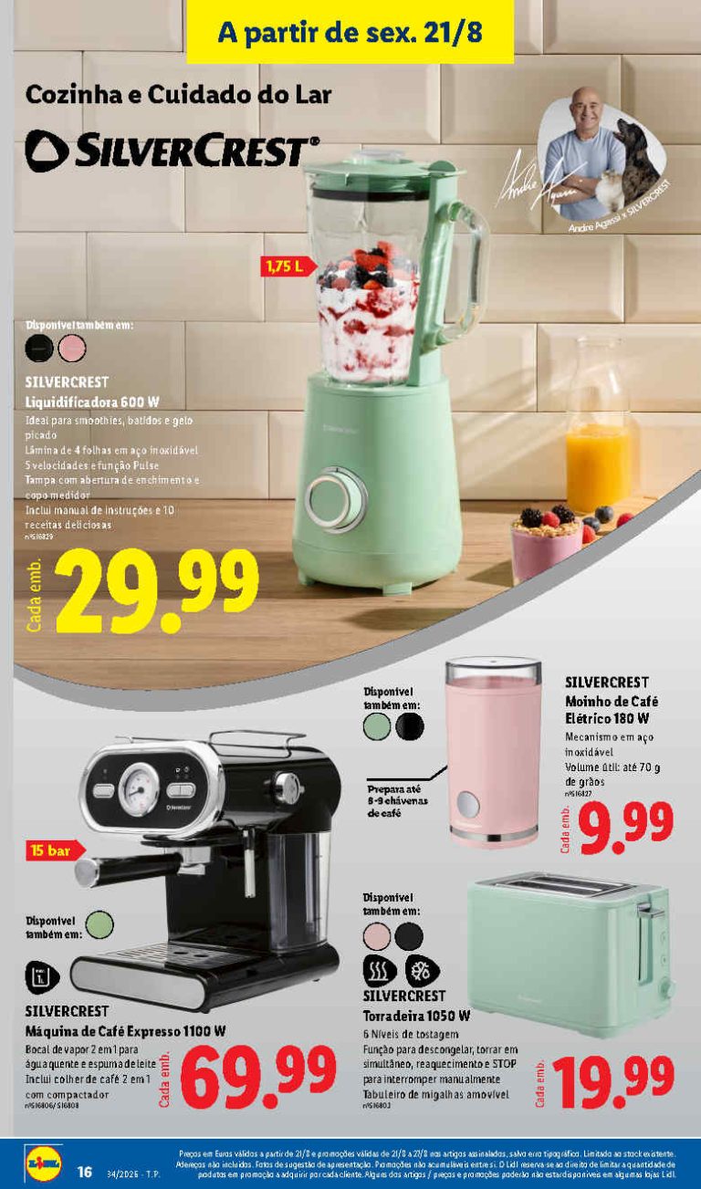Folheto Lidl Bazar – Antevisão Promoções de 21 a 27 de agosto