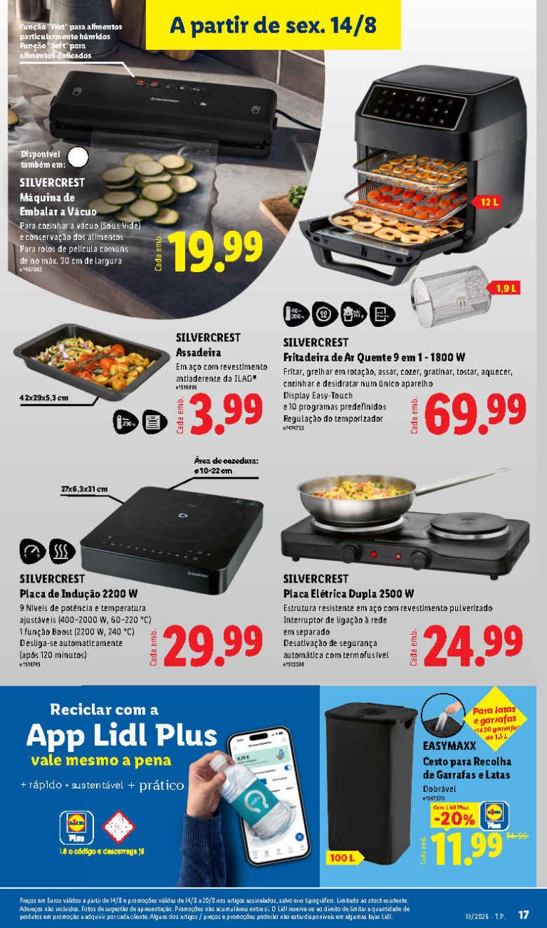 Folheto Lidl Bazar – Antevisão Promoções 14 a 20 de agosto