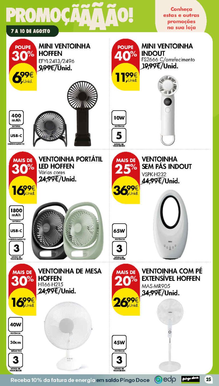 Pingo Doce Fim de Semana Destaques – Antevisão Promoções Bazar até 10 de agosto