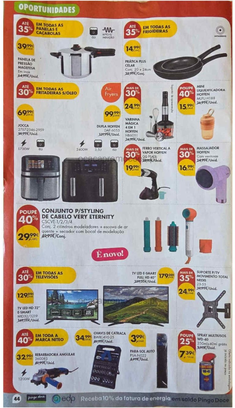 Folheto Pingo Doce Bazar – Antevisão Promoções 11 a 17 de agosto