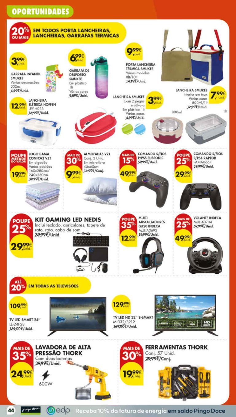 Antevisão Folheto Pingo Doce bazar – Esta Semana Promoções de 1 a 7 setembro
