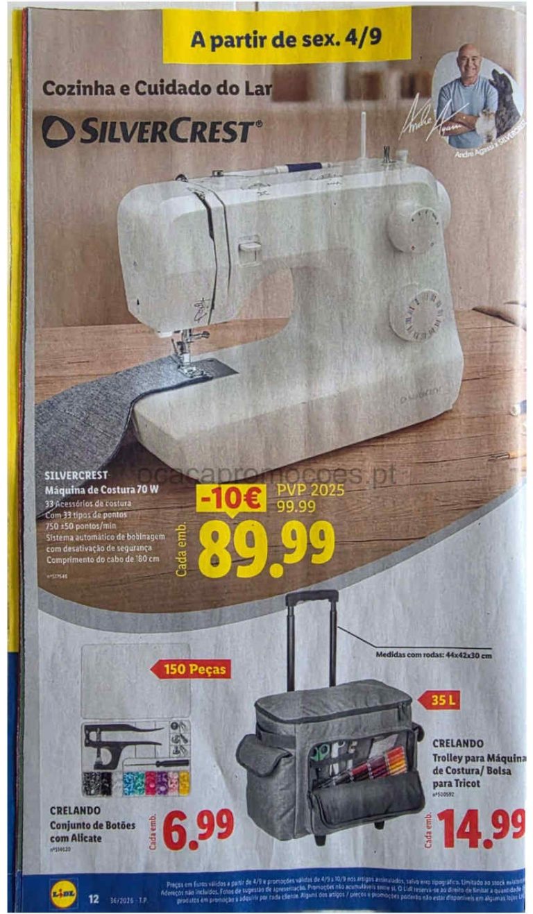 Folheto Lidl Bazar – Antevisão Promoções a partir 4 de setembro
