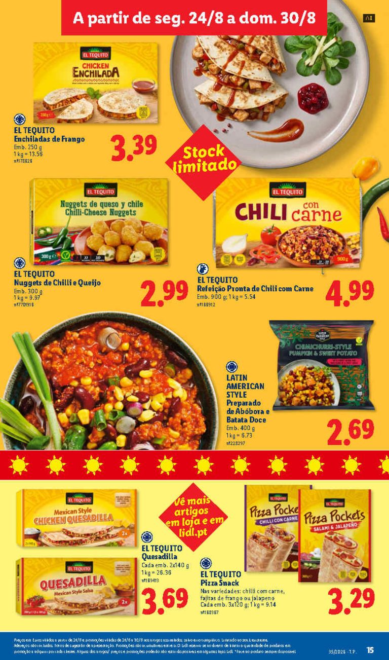 Folheto Lidl Sabores das Américas – Antevisão Promoções 24 a 30 de agosto