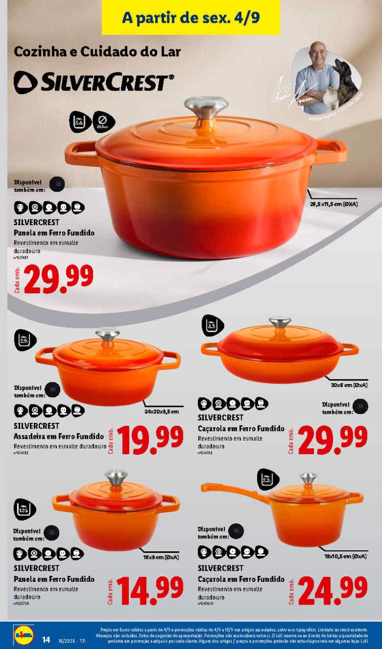 Lidl Destaques – Antevisão Bazar Promoções 4 a 10 de setembro