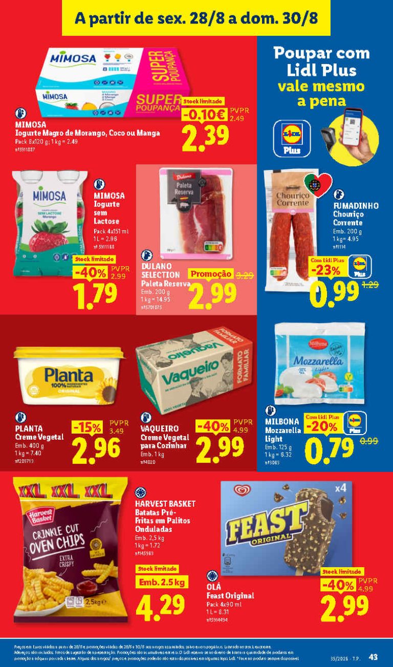 Folheto Lidl – Antevisão Promoções a partir 28 de agosto