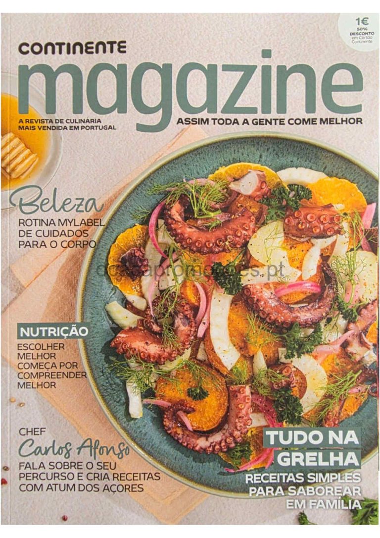 Antevisão Continente Magazine – Cupões de desconto 11 agosto a 30 novembro