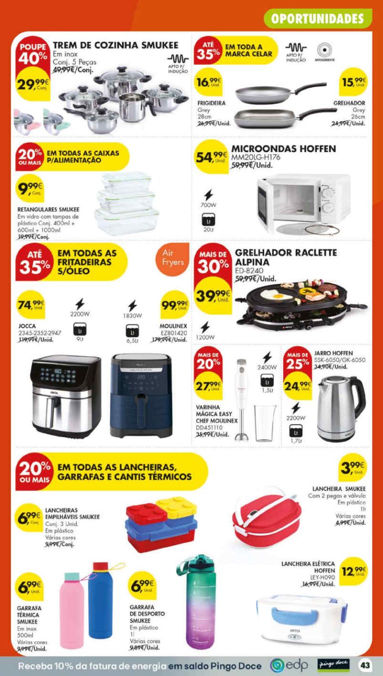 Antevisão Folheto Pingo Doce bazar – Esta Semana Promoções de 18 a 24 agosto