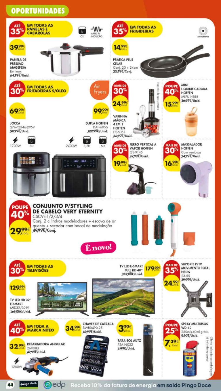Antevisão Folheto Pingo Doce bazar – Esta Semana Promoções de 11 a 17 agosto