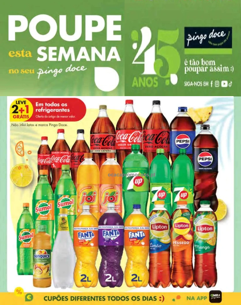 Antevisão Pingo Doce – Promoção Leve 2 mais 1 grátis de 1 a 7 setembro