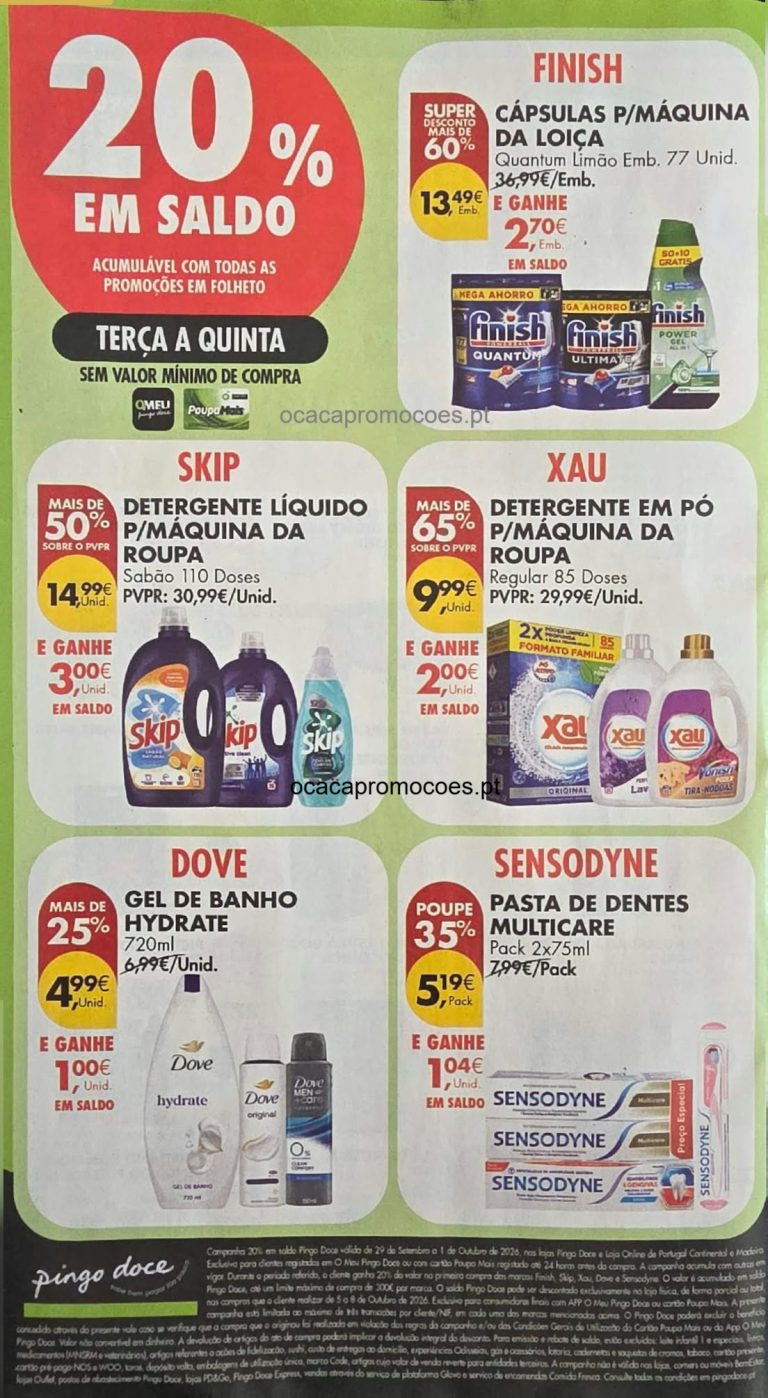 Folheto Pingo Doce Super – Antevisão Promoções 29 setembro a 5 outubro