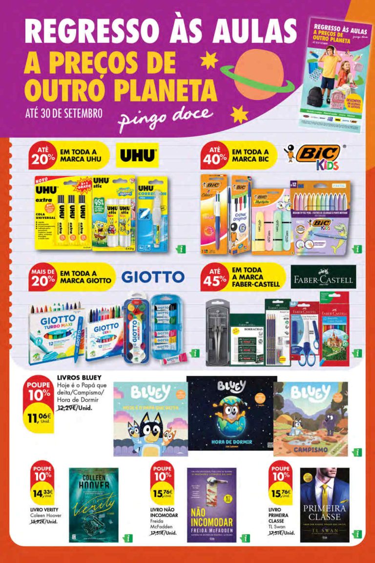 Folheto Pingo Doce Bazar Açores – Antevisão Promoções 24 a 30 de setembro