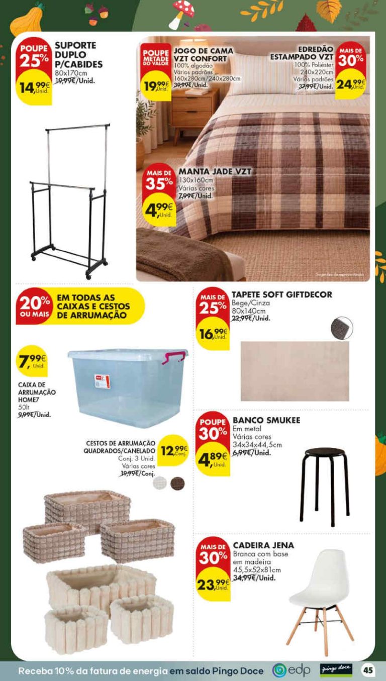 Antevisão Folheto Pingo Doce Bazar – Esta Semana Promoções 29 setembro a 5 outubro