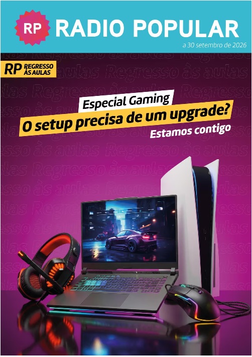 Folheto Rádio Popular Especial Gaming – Antevisão Promoções 14 a 30 setembro