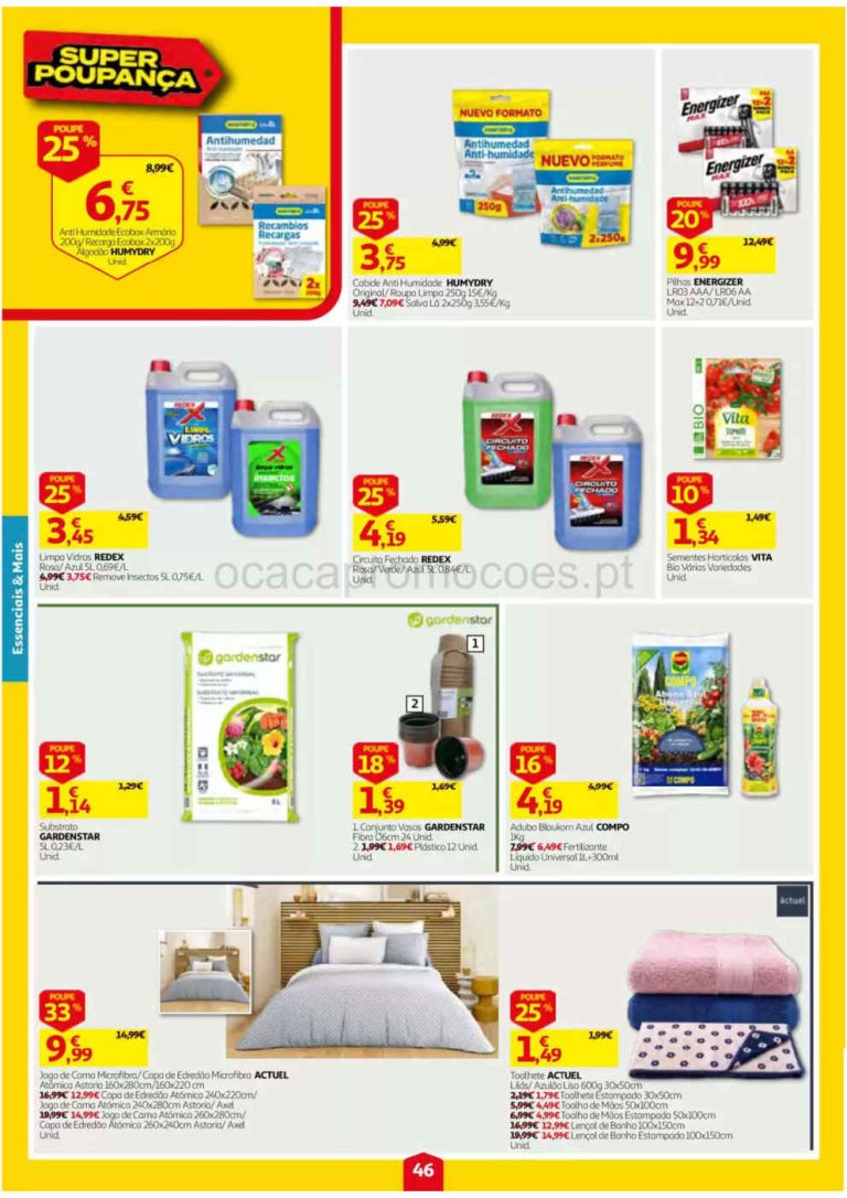 Auchan Destaques Bazar – Antevisão Promoções 17 a 23 de setembro