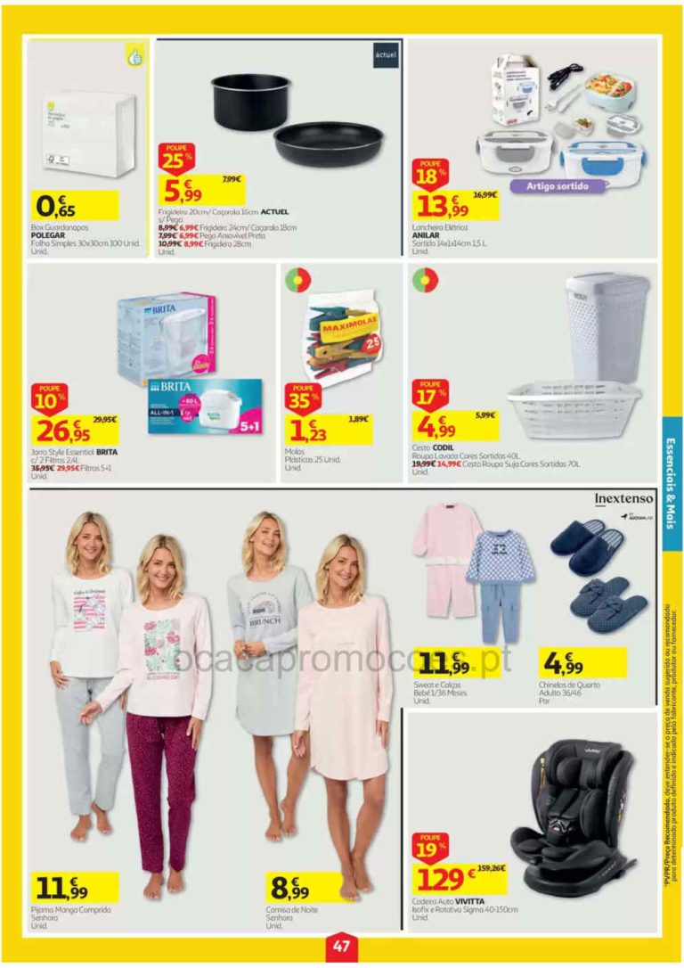 Folheto Auchan Bazar – Antevisão Promoções 10 a 16 de setembro