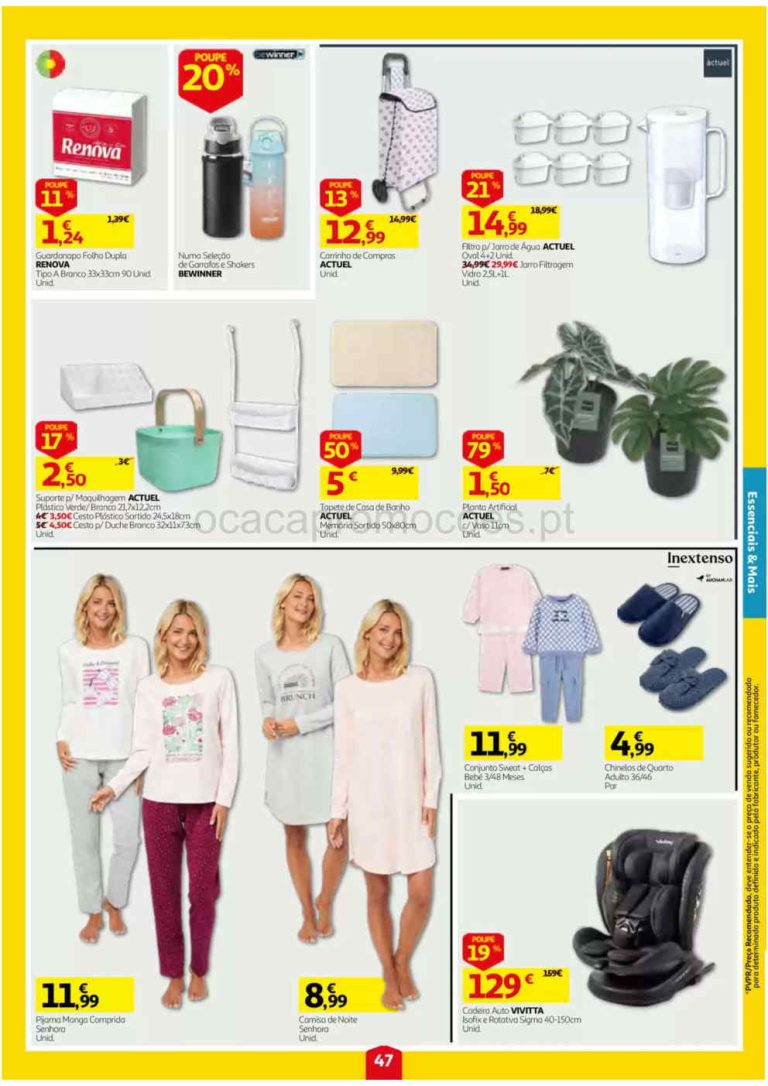 Folheto Auchan Bazar – Antevisão Promoções 17 a 23 de setembro