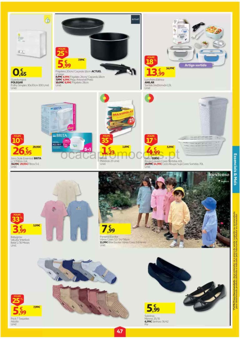 Folheto Auchan Bazar – Antevisão Promoções 3 a 9 de setembro
