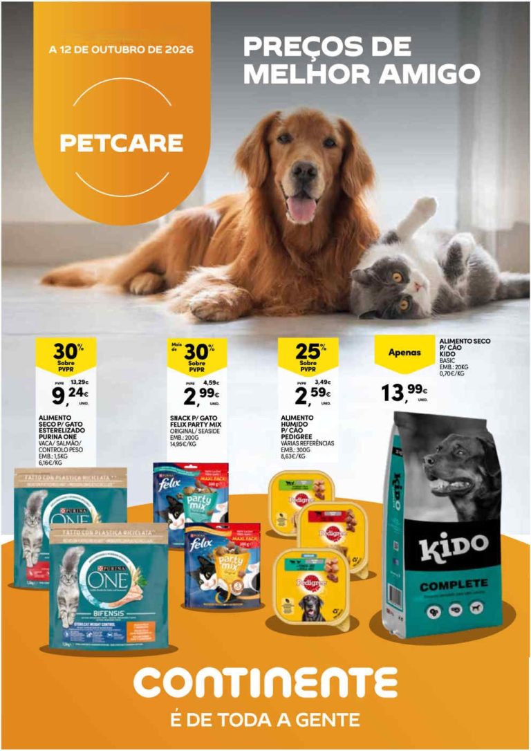 Folheto Continente Açores – Antevisão Promoções 24 setembro a 12 outubro