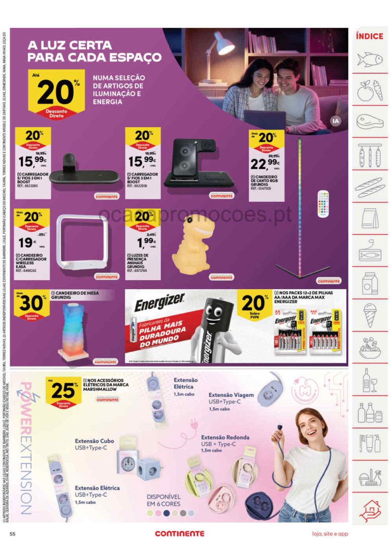 Folheto Continente – Antevisão Promoções 22 a 28 de setembro