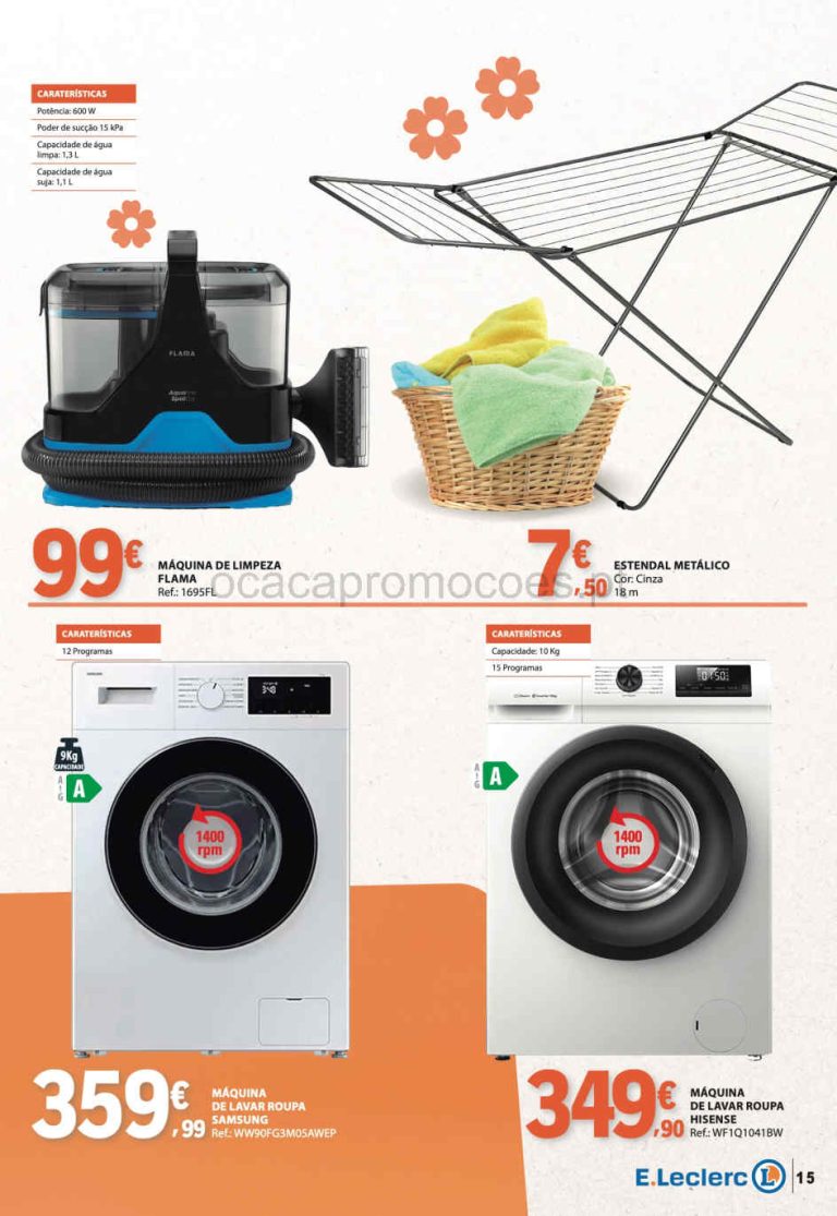 Folheto E Leclerc Casa – Antevisão Bazar Promoções até 11 de outubro
