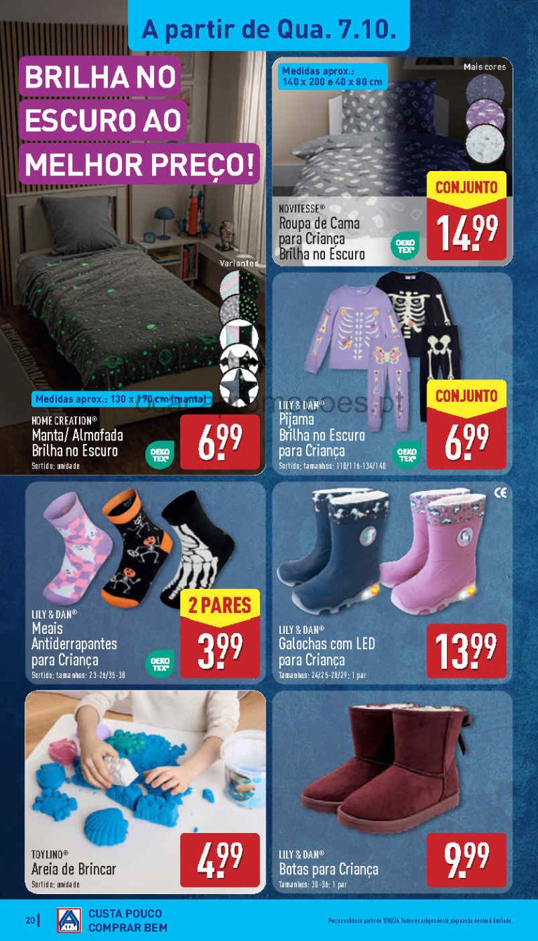 Folheto Aldi Bazar – Antevisão Promoções 7 a 11 de outubro